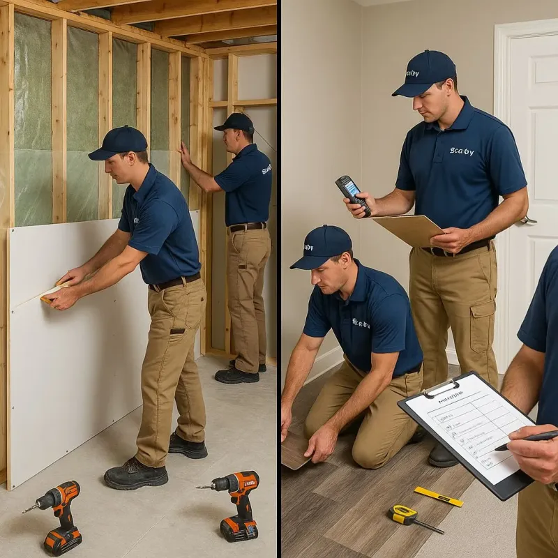 Repairs and Reconstruction process in Middletown, PA