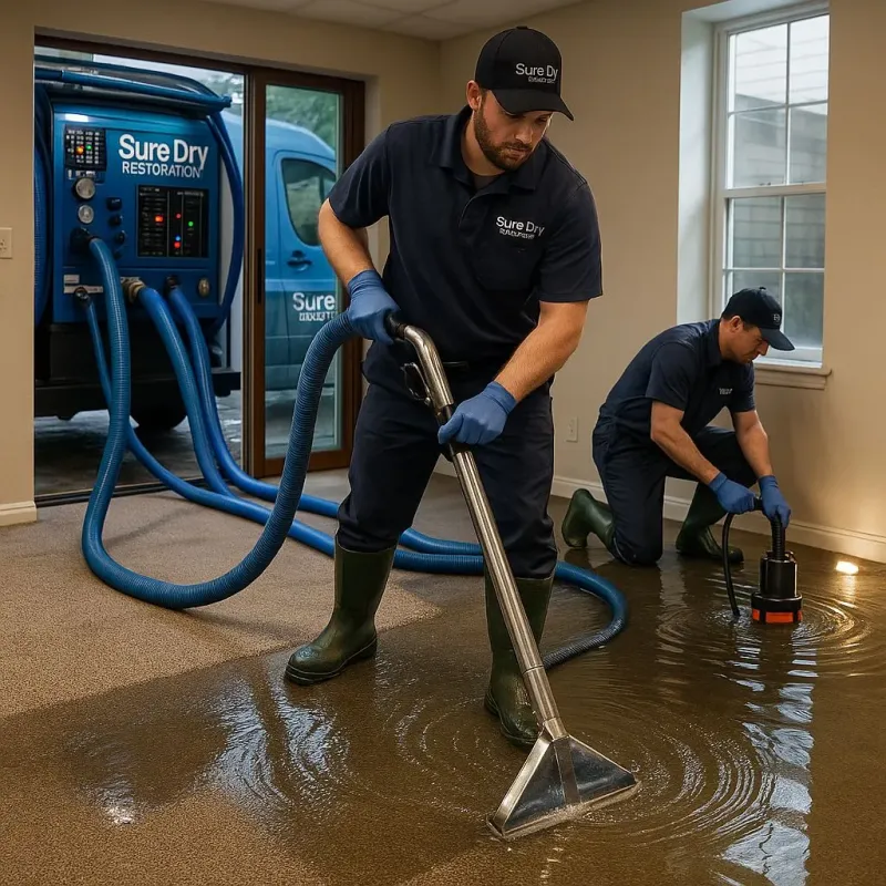 Water Extraction and Removal process in Middletown, PA